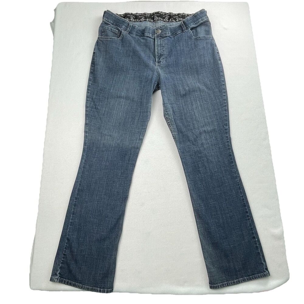 Riders By Lee Women’s Boot Cut Jeans Mid Rise Dark Wash-36